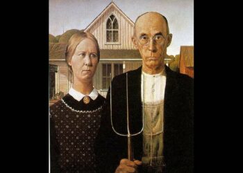 Did Grant Wood paint American Gothic?