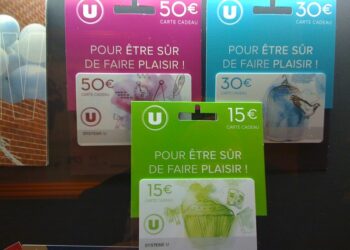 Est-ce que La Poste vend des cartes cadeaux ?