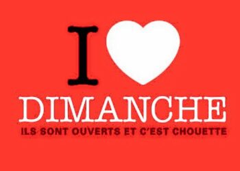 Est-ce que la Pardieu est ouvert le dimanche ?