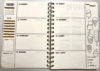 How do I start a 2022 bullet journal?