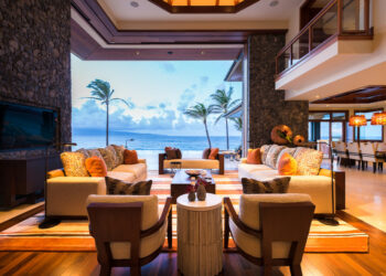 How do you make a tropical room?