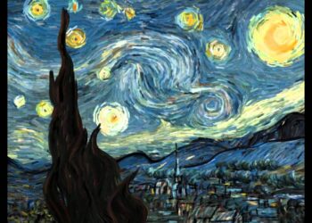 Où Vincent van Gogh a peint la nuit étoilée ?
