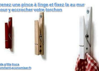 Où accrocher ses torchons ?
