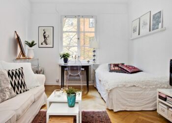 Où mettre le lit dans un studio ?