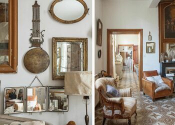 Où mettre un miroir dans un salon salle à manger ?