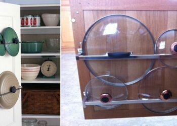 Où ranger les couvercles de casseroles ?