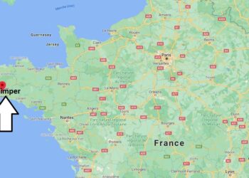 Où se trouve l'A40 ?