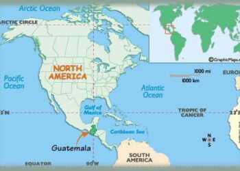 Où se trouve le Guatemala sur la carte du monde ?