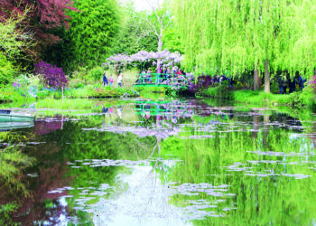 Où se trouve le jardin qui sera sa source d'inspiration pour les Nymphéas ?
