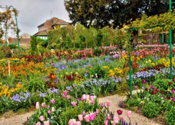 Où se trouve les jardins de Giverny ?