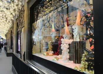 Où sont les vitrines de Noël ?