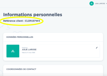 Où trouver Numéro client ?