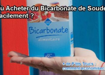 Où trouver du bicarbonate de soude pour les pieds ?