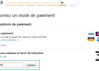 Où trouver le code d'un chèque cadeau Amazon ?