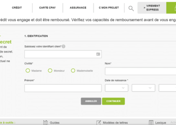 Où trouver mon code secret Cetelem ?
