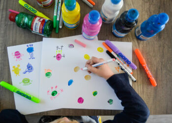 Pourquoi faire de la peinture avec les tout petit ?