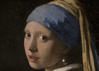 Pourquoi la jeune fille à la perle à une perle ?