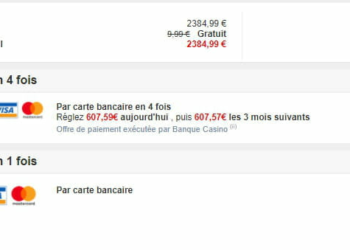Pourquoi le paiement en 4 fois ne marche pas sur Amazon ?
