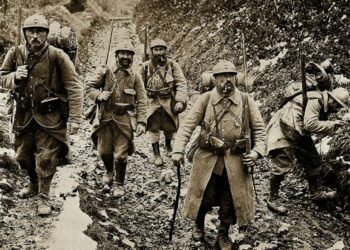Pourquoi les soldats étaient appelés les bleus ?