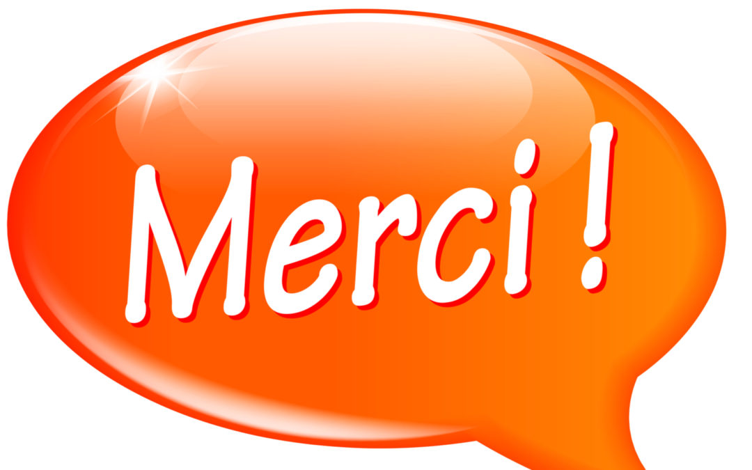 Pourquoi ne pas dire merci de
