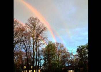Quand apparaît un arc-en-ciel ?