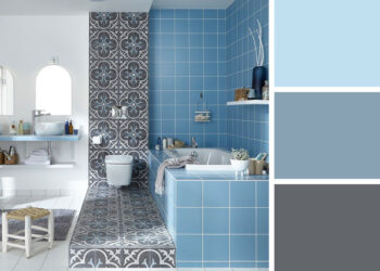 Quel bleu pour une salle de bain ?
