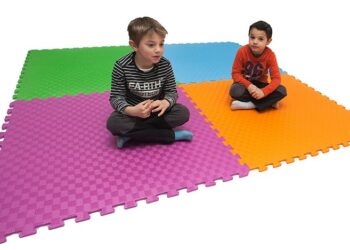 Quel côté tapis puzzle ?