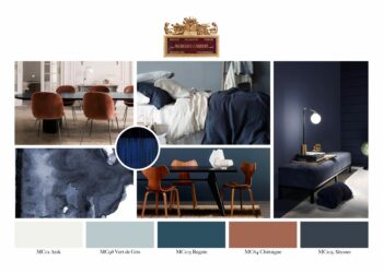 Quel couleur se marie avec le bleu nuit ?