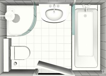 Quel est la taille moyenne d'une salle de bain ?