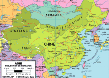 Quel est le pays Au-dessus de la Chine ?