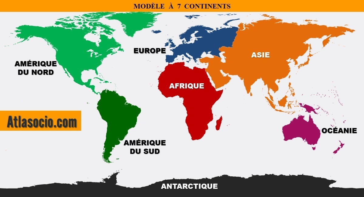 Quel est le plus grand des 5 continents