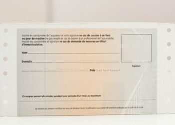 Quel est le prix d'une carte grise pour changement de propriétaire ?