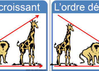 Quel est l'ordre croissant ?