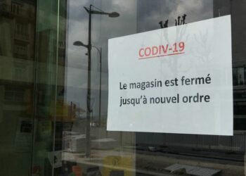 Quel magasin fermé pendant le confinement ?