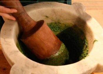 Quel mortier pour le pesto ?