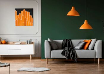 Quel mur peindre en couleur dans les toilettes ?