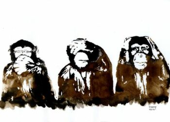 Quel ordre pour les 3 singes ?