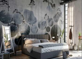 Quel papier peint dans une chambre ?