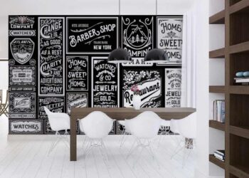 Quel papier peint pour style industriel ?