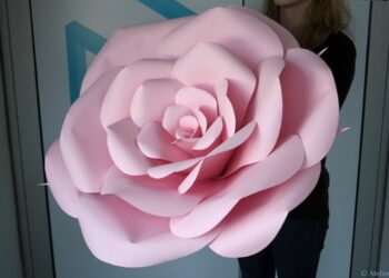 Quel papier pour fleur géante ?