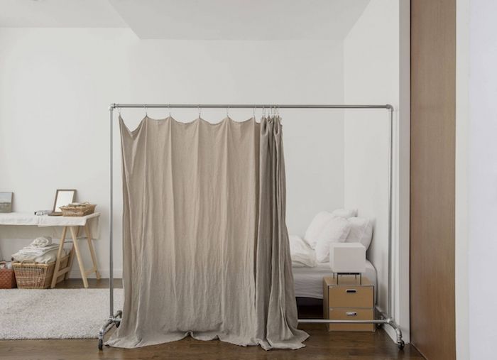 rideau separer piece