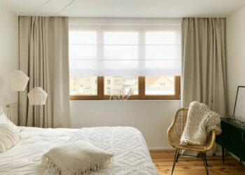 Quel rideau pour une chambre bleue ?