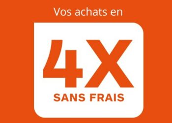 Quel site propose le 4 fois sans frais ?