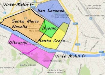 Quel sont les quartier de Florence ?
