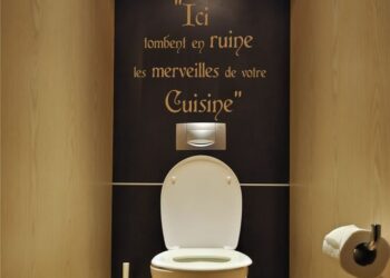 Quel tableau mettre dans les toilettes ?