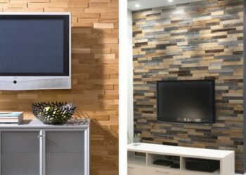 Quel tapisserie derrière une TV ?