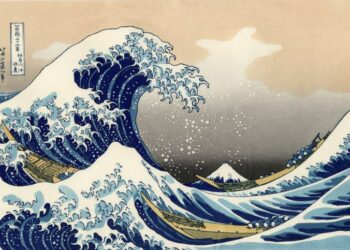Quel univers Hokusai Traduit-il dans la vague ?