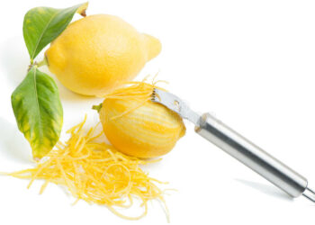 Quel ustensile pour zeste de citron ?