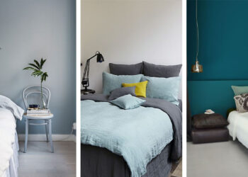 Quelle couleur associer avec du bleu dans une chambre ?