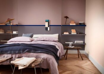 Quelle couleur avec du orange dans une chambre ?